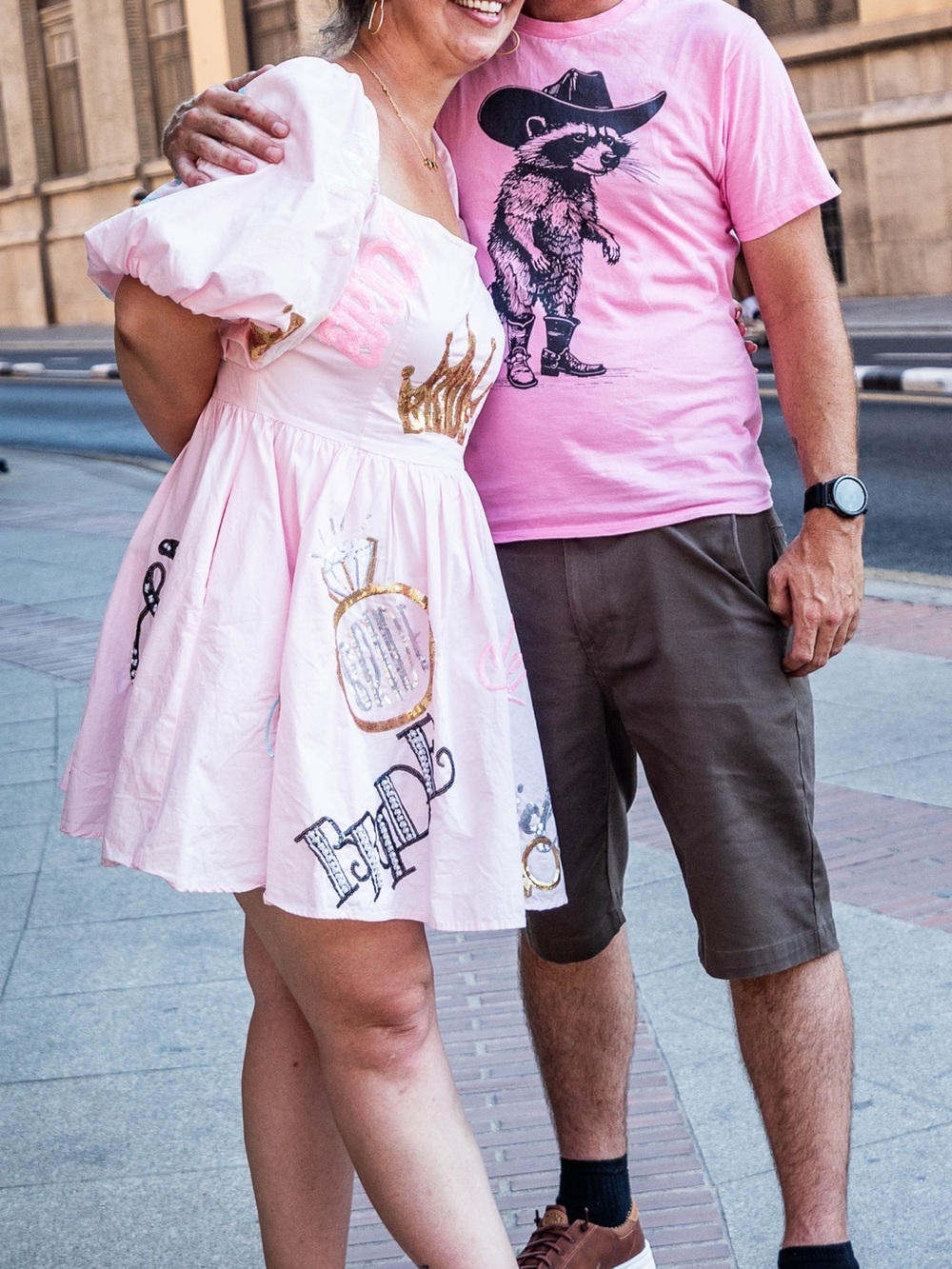 QoS Bride Dress AND "Just Married" tank dress - Picture 2 of 3